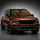 Through The Eyes Of A Lion Custom Car Windshield Sunshades
