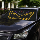 Power Rangers Dino Thunder Black Ranger Helmet Custom Car Windshield Sunshades