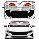Power Rangers Wild Force White Ranger Custom Car Windshield Sunshades