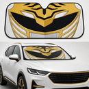Mighty Morphin White Power Ranger Helmet Custom Car Windshield Sunshades