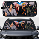 Naruto Sasuke Kakashi Team 7 Driving Anime Cool Funny Custom Car Windshield Sunshades