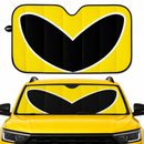 Power Rangers Dino Thunder Yellow Ranger Helmet Custom Car Windshield Sunshades