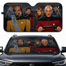 Star Trek The Next Generation Custom Car Windshield Sunshades