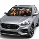 One Piece Anime Law Zoro And Chopper Driving Custom Car Windshield Sunshades