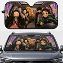 Kimetsu No Yaiba Chibi Custom Car Windshield Sunshades
