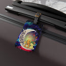 Fire Pokemon Couple Love You To The Moon Galaxy Luggage Tag