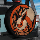 Flareon Eevee Evolution Pokemon Japan Anime Jeep Car Spare Tire Cover