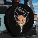 Eevee Evolution Pokemon Unzipped Jeep Car Spare Tire Cover