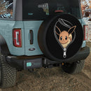 Eevee Evolution Pokemon Unzipped Jeep Car Spare Tire Cover