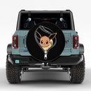 Eevee Evolution Pokemon Unzipped Jeep Car Spare Tire Cover