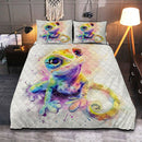 Frog Colorfull Quilt Bed Sets
