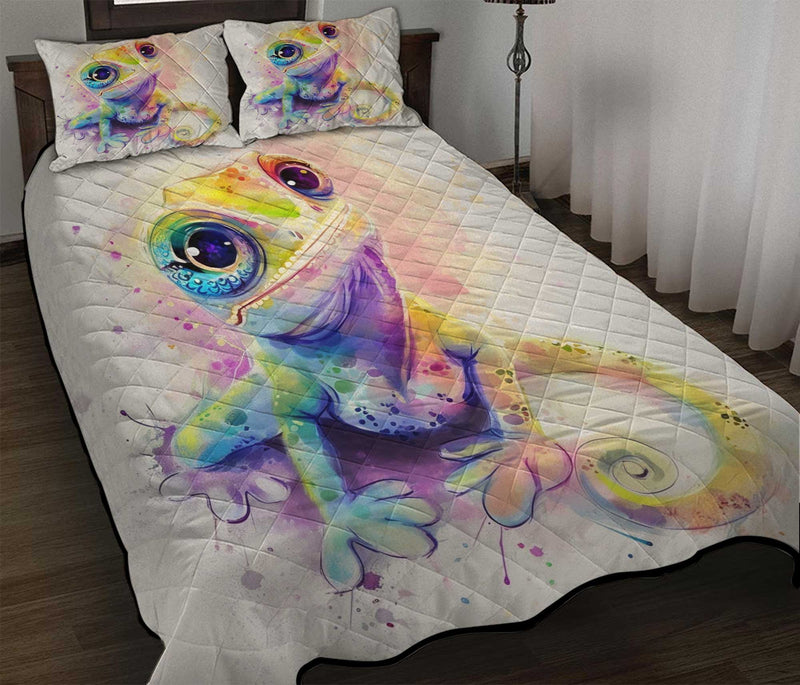 Frog Colorfull Quilt Bed Sets