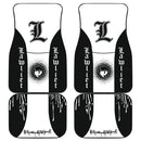 L Death Note Car Floor Mats