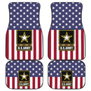 American Flag US Army Car Mats