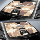 Jeep Camo Cream Color Car Auto Sunshades