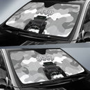 Jeep Camo Grey Color Car Auto Sunshades