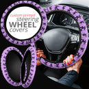 Gojo Anime Chibi Cute Car Steering Wheel Cover