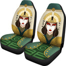 Kyoshi Avatar Last Airbender Premium Custom Car Seat Covers Decor Protectors