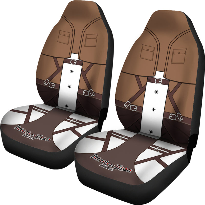 Attack on Titan Uniform Premium Custom Car Seat Covers Decor Protectors