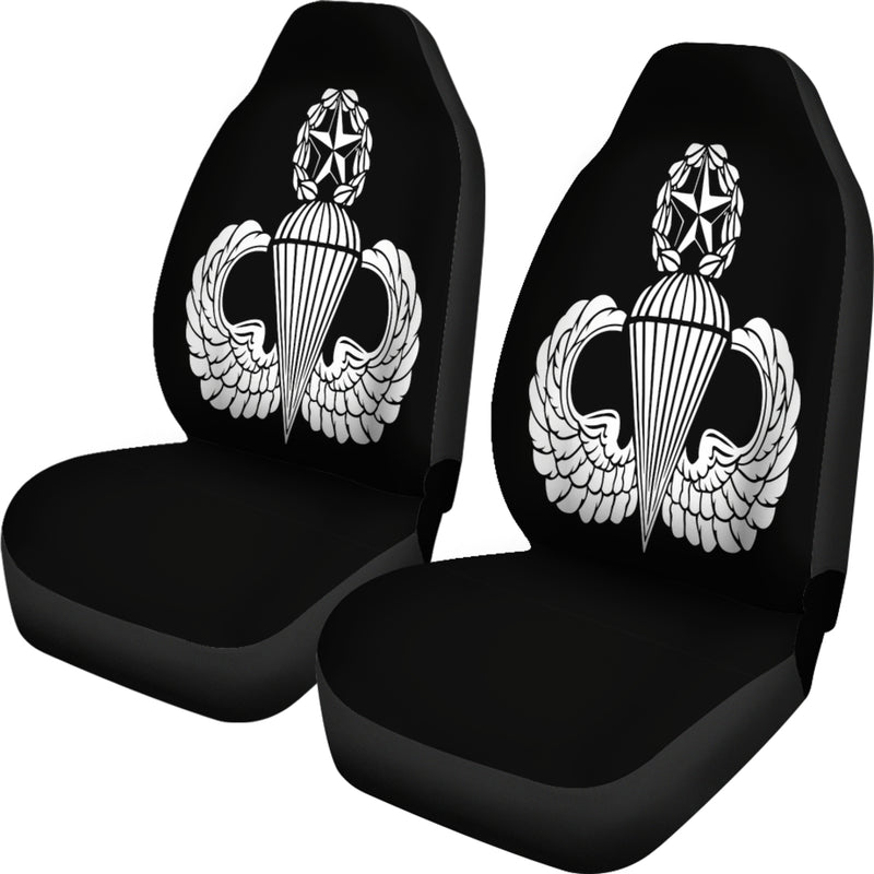 Winged Diamond Logo Premium Custom Car Seat Covers Decor Protectors