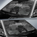 Jeep Camo Black Color Car Auto Sunshades