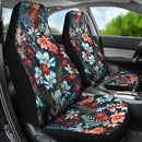 Flower Pattern Premium Custom Car Seat Covers Decor Protectors