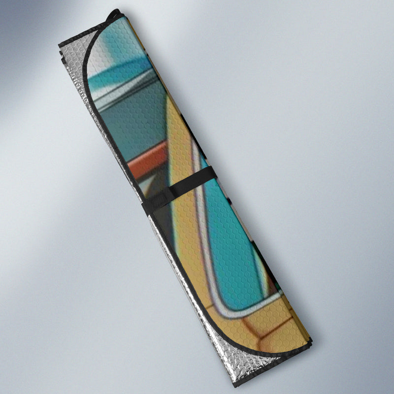 Dragon Ball Krillin And 18 Driving Car Auto Sunshades