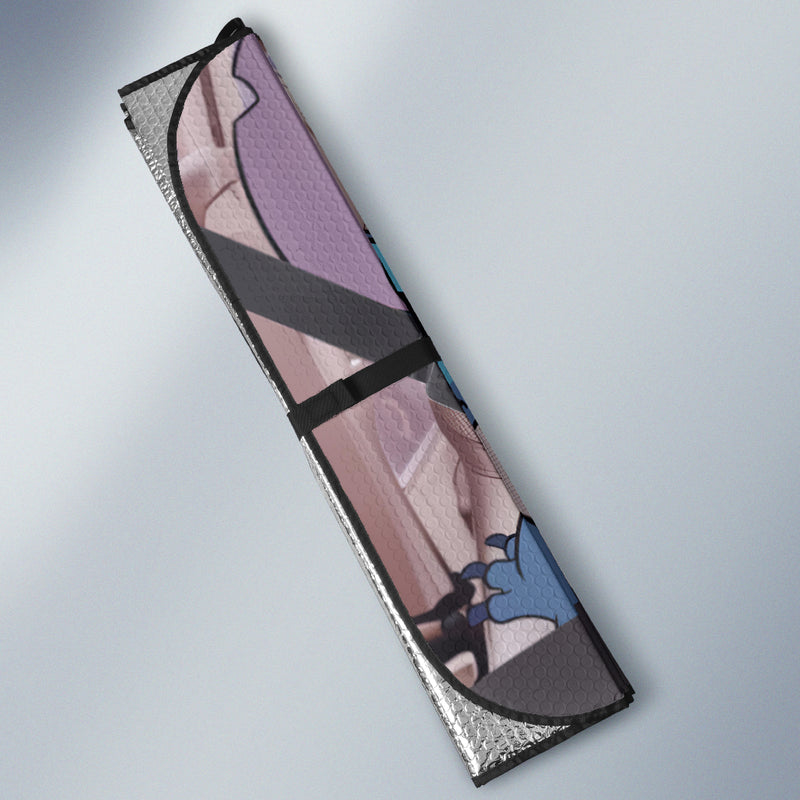 Stitch and Angel Car Auto Sunshades