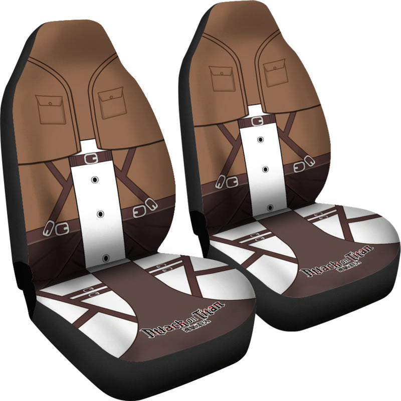 Attack on Titan Uniform Premium Custom Car Seat Covers Decor Protectors