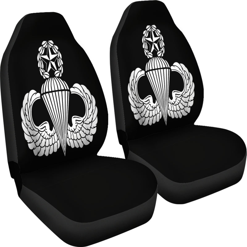 Winged Diamond Logo Premium Custom Car Seat Covers Decor Protectors