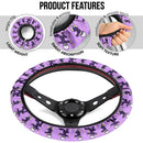 Gojo Anime Chibi Cute Car Steering Wheel Cover