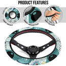 Vaporeon Pokemon Steering Wheel Cover