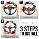 Groudon Pokemon Steering Wheel Cover