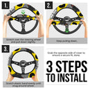 Umbreon Pokemon Steering Wheel Cover