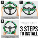 Bulbasaur Pokemon Steering Wheel Cover