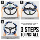 Lugia Pokemon Steering Wheel Cover
