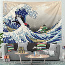Gai Vs Kisime The Great Wave Tapestry