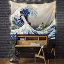 Gai Vs Kisime The Great Wave Tapestry