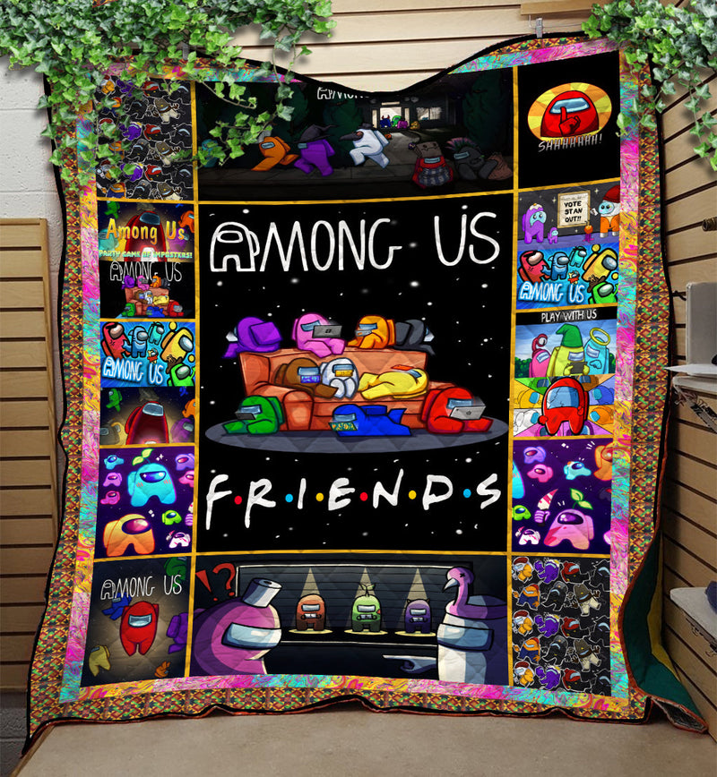 Among Us Quilt Blanket Nearkii