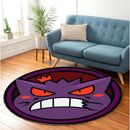 Pokemon Gengar Chibi Cute Round Rug