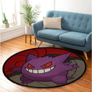 Gengar Pokemon Ball Round Rug