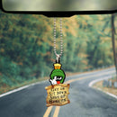 Marvin the Martian Get In Sit Down Shut Up Hang On Car Ornament Custom Car Accessories Decorations