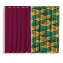 Giyu Tomioka Classic Demon Slayer Kimetsu No Yaiba Anime Window Curtain