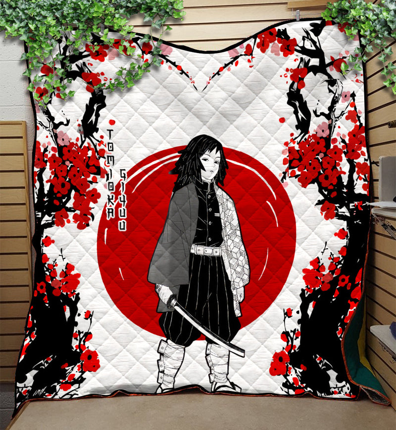 Giyuu Anime Japan Style Quilt Blanket