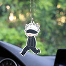 Gojo Hehe Jujutsu Kaisen Anime Car Ornament Custom Car Accessories Decorations
