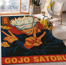 Gojo Satoru Japan Art Rectangular Area Rug
