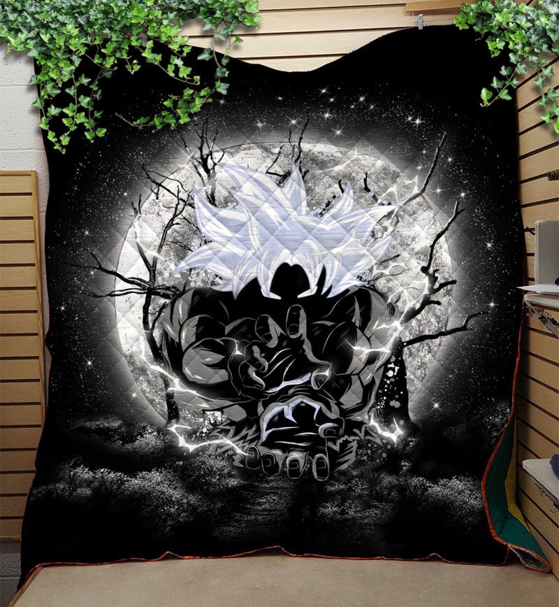 Goku Ultra Instinct Dragon Ball Moonlight Quilt Blanket Nearkii