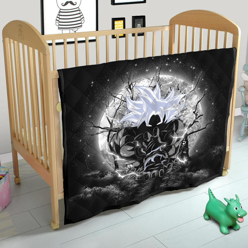 Goku Ultra Instinct Dragon Ball Moonlight Quilt Blanket Nearkii