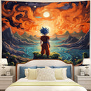 Goku Starry Night Tapestry