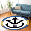 Vegeta Symbol Dragon Ball Anime Round Rug